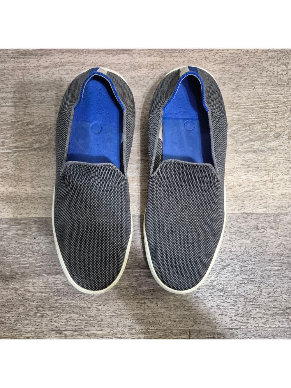 Women's Rothy's Gray Blue Knit Slip-On Flats & Loafers Size 9
